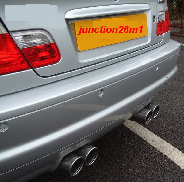 Bmw m3 e46 exhaust diameter